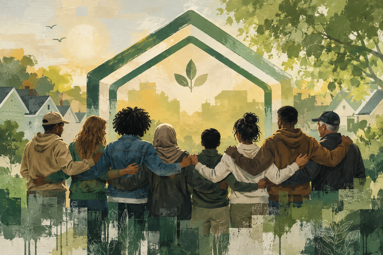Building warmth, combating hate.